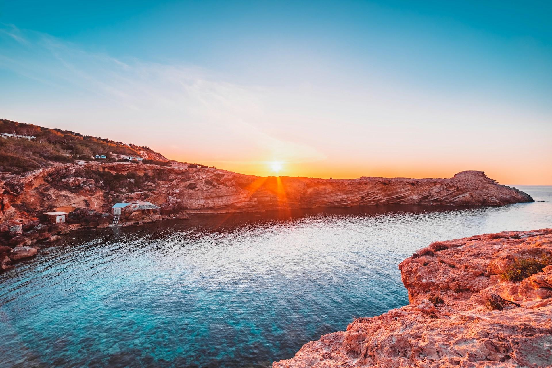 Solnedgang på Ibiza