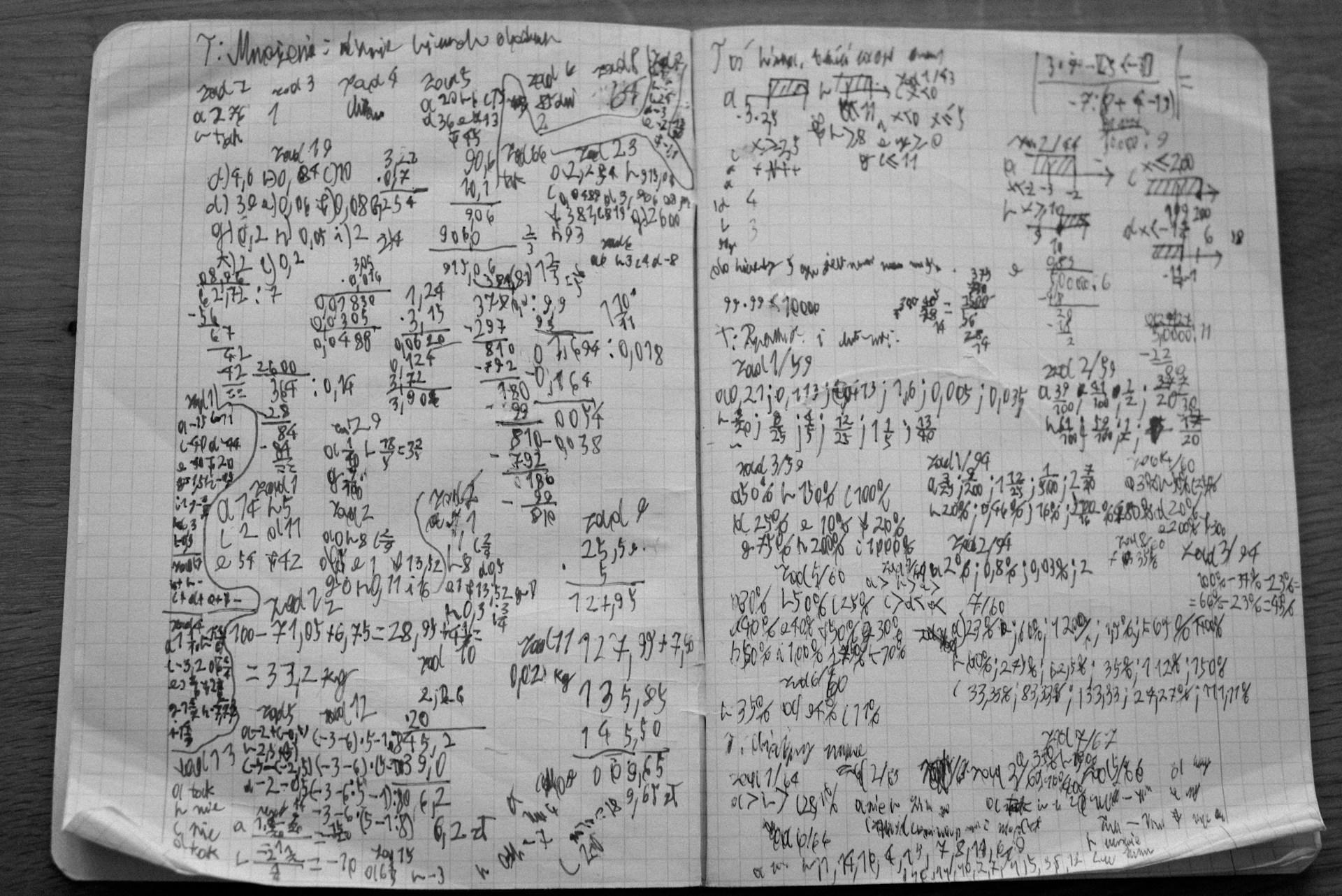 matematik hæfte