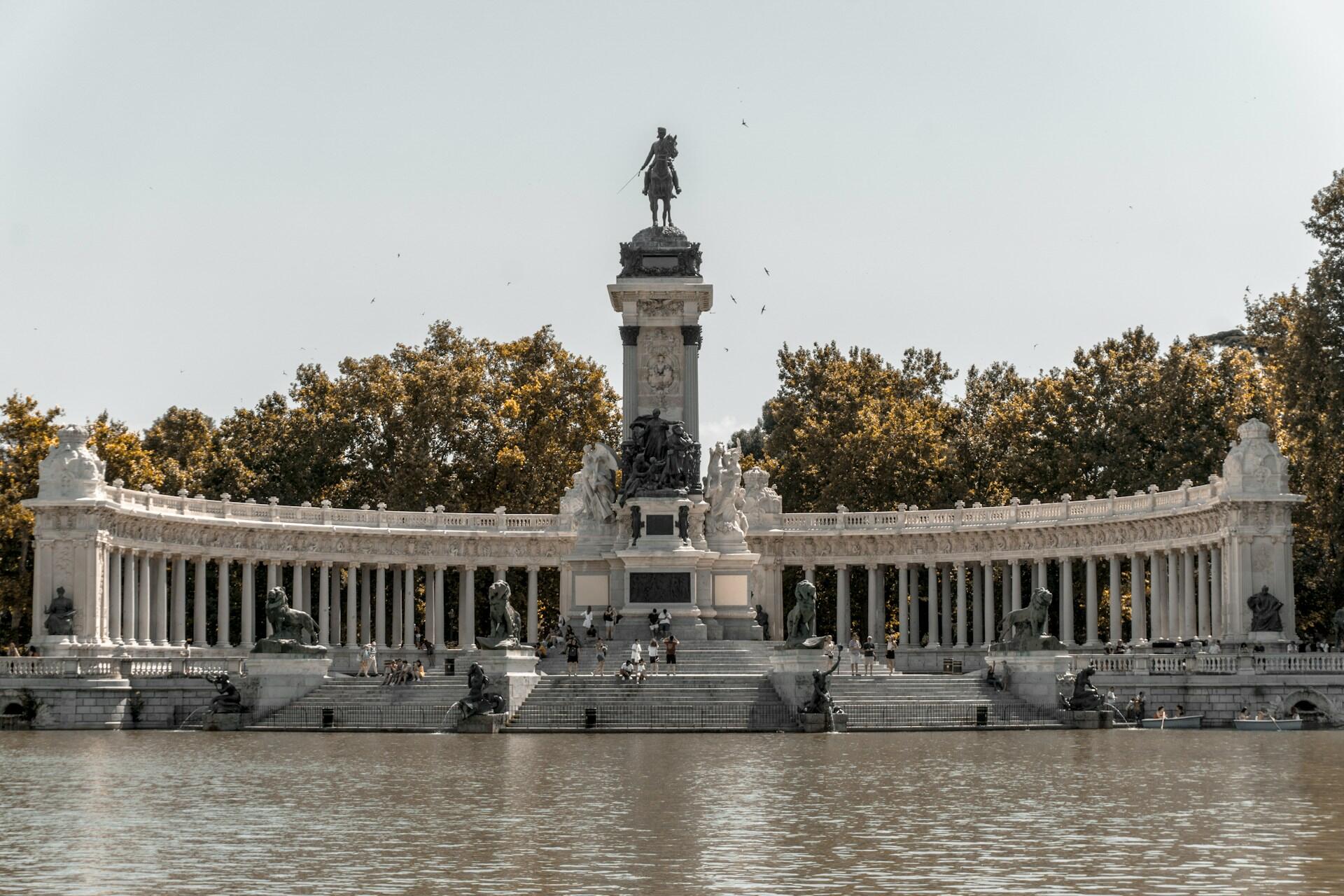 Statue i Madrid