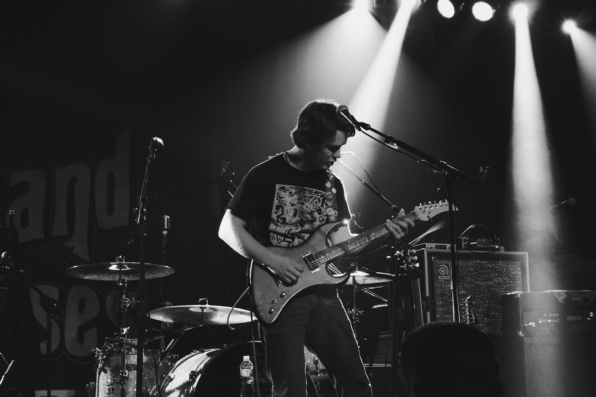 Metal guitarist