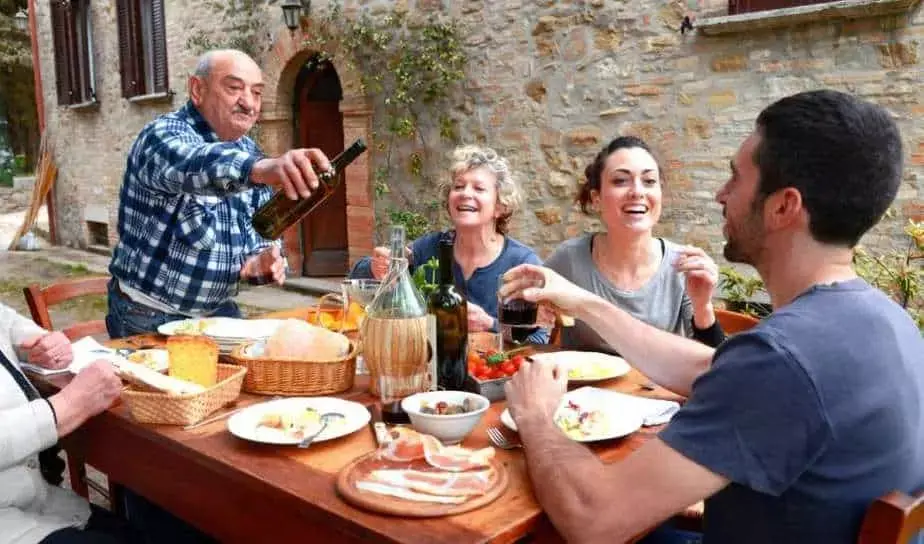 Italiensk familie
