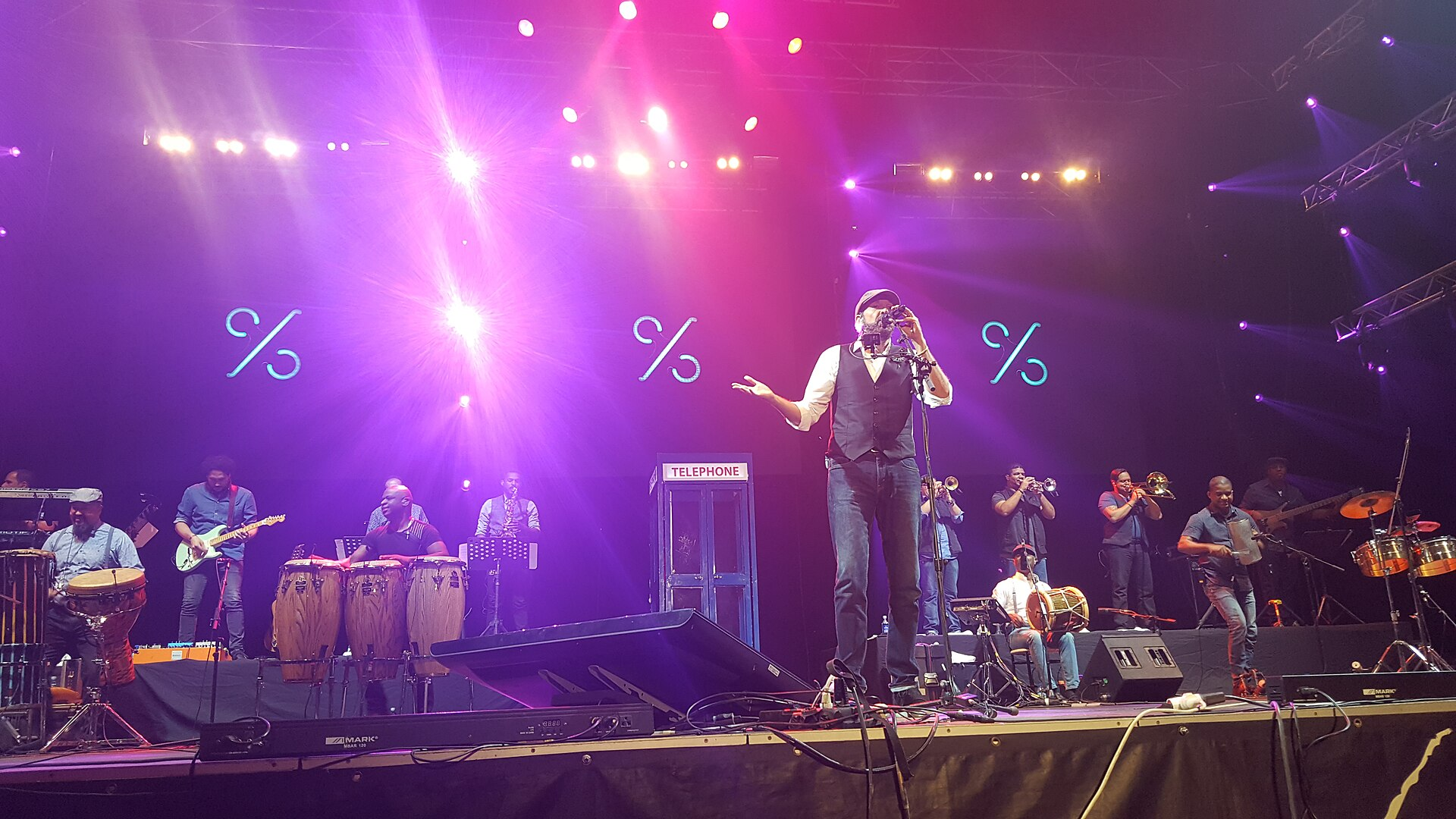 Concierto de Juan Luis Guerra y su banda