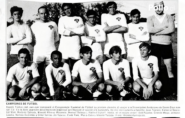 El primer club campeón nacional oficial en la temporada inaugural de 1970-1971