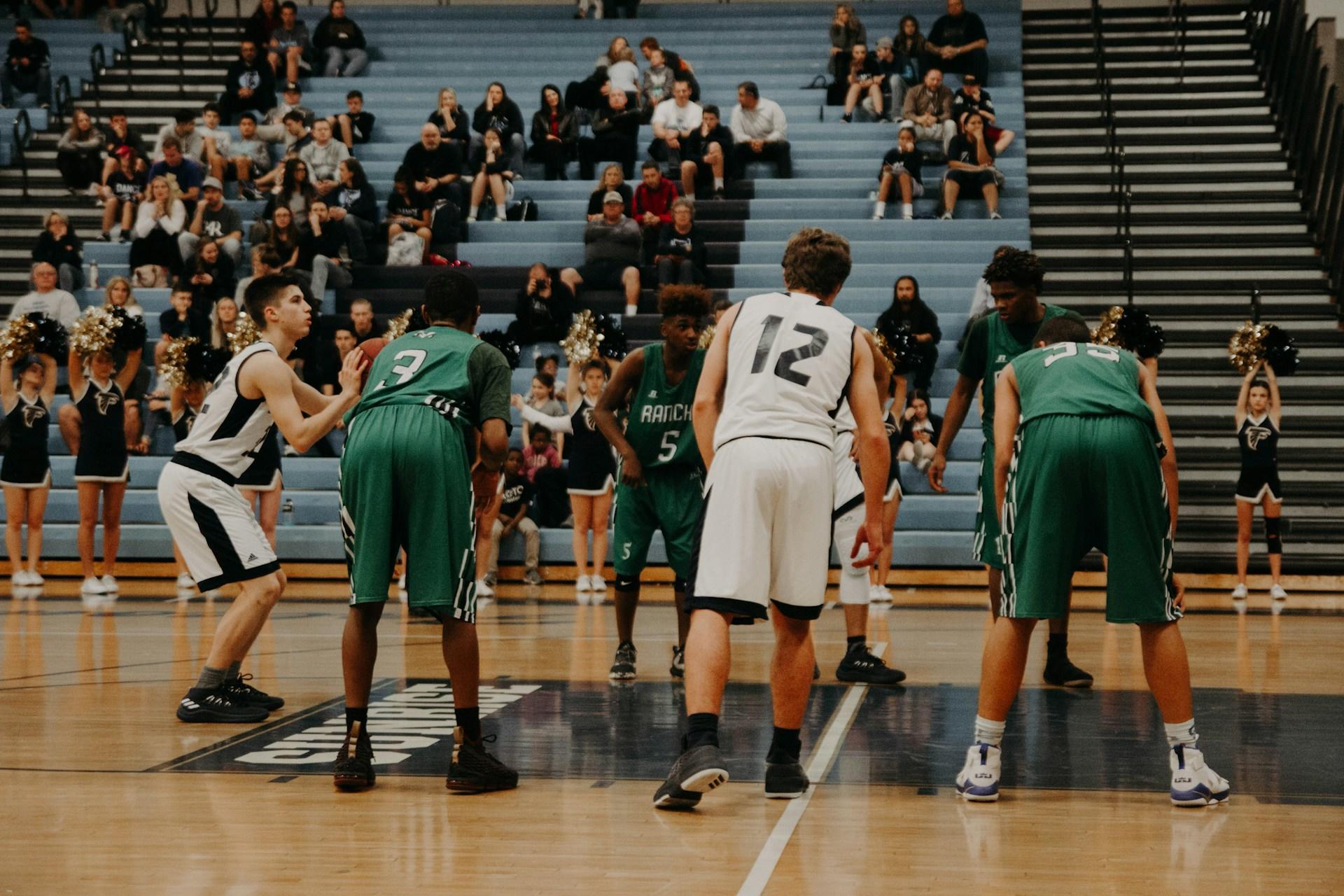 Basketballer in Sportuniform