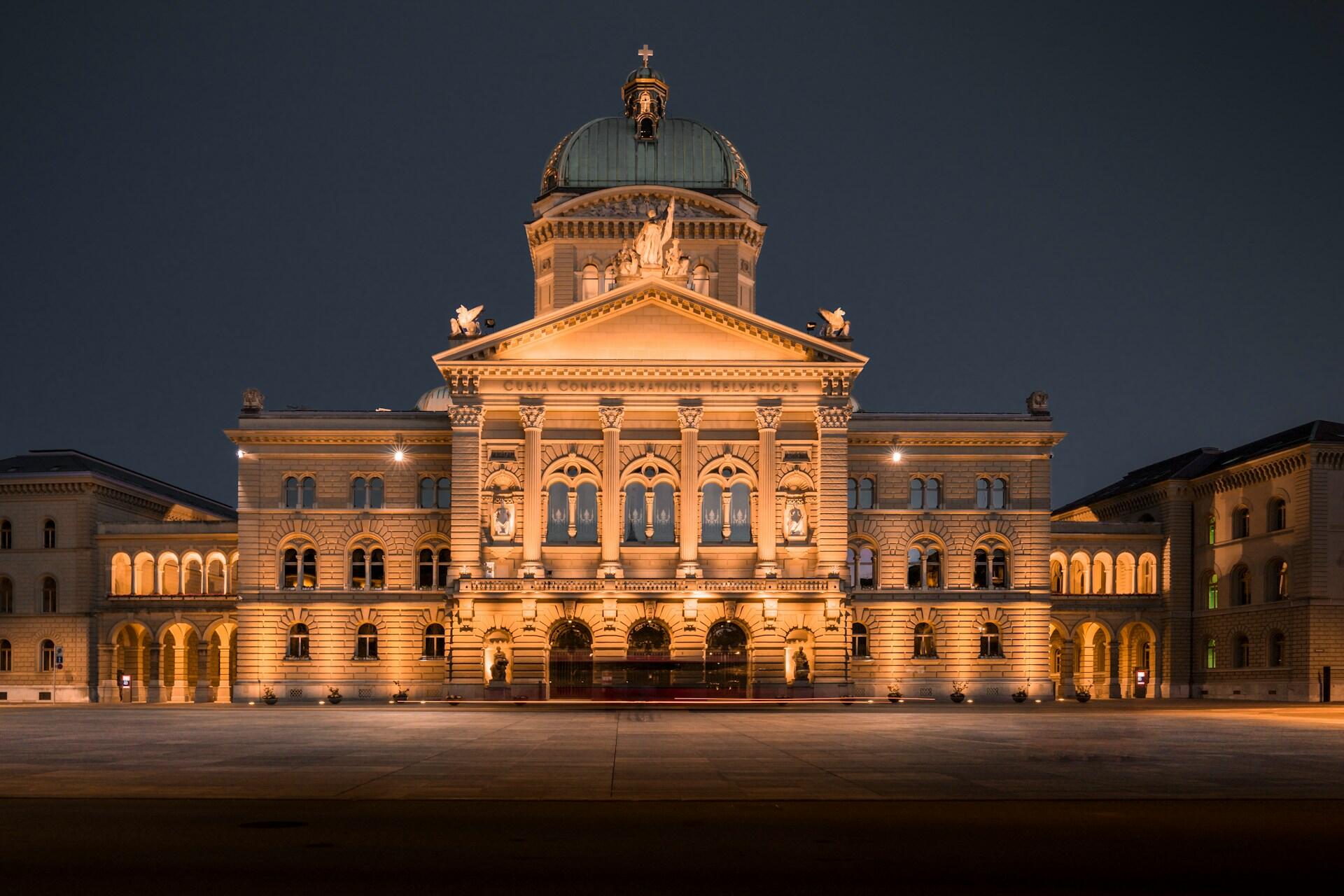 Das Bundeshaus in Bern