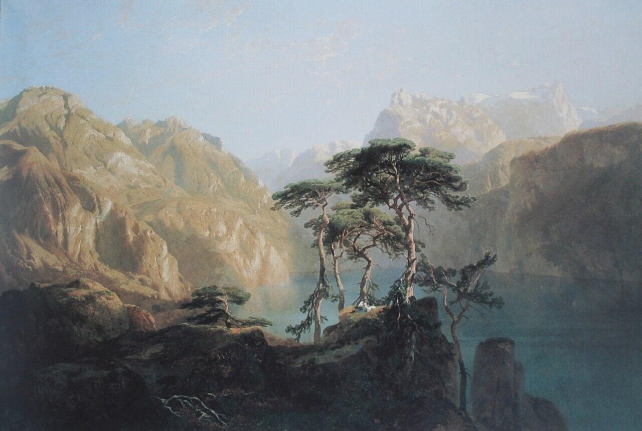 Vierwaldstättersee von Alexander Calame