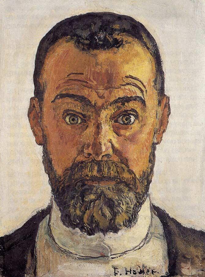 Selbstbildnis von Ferdinand Hodler