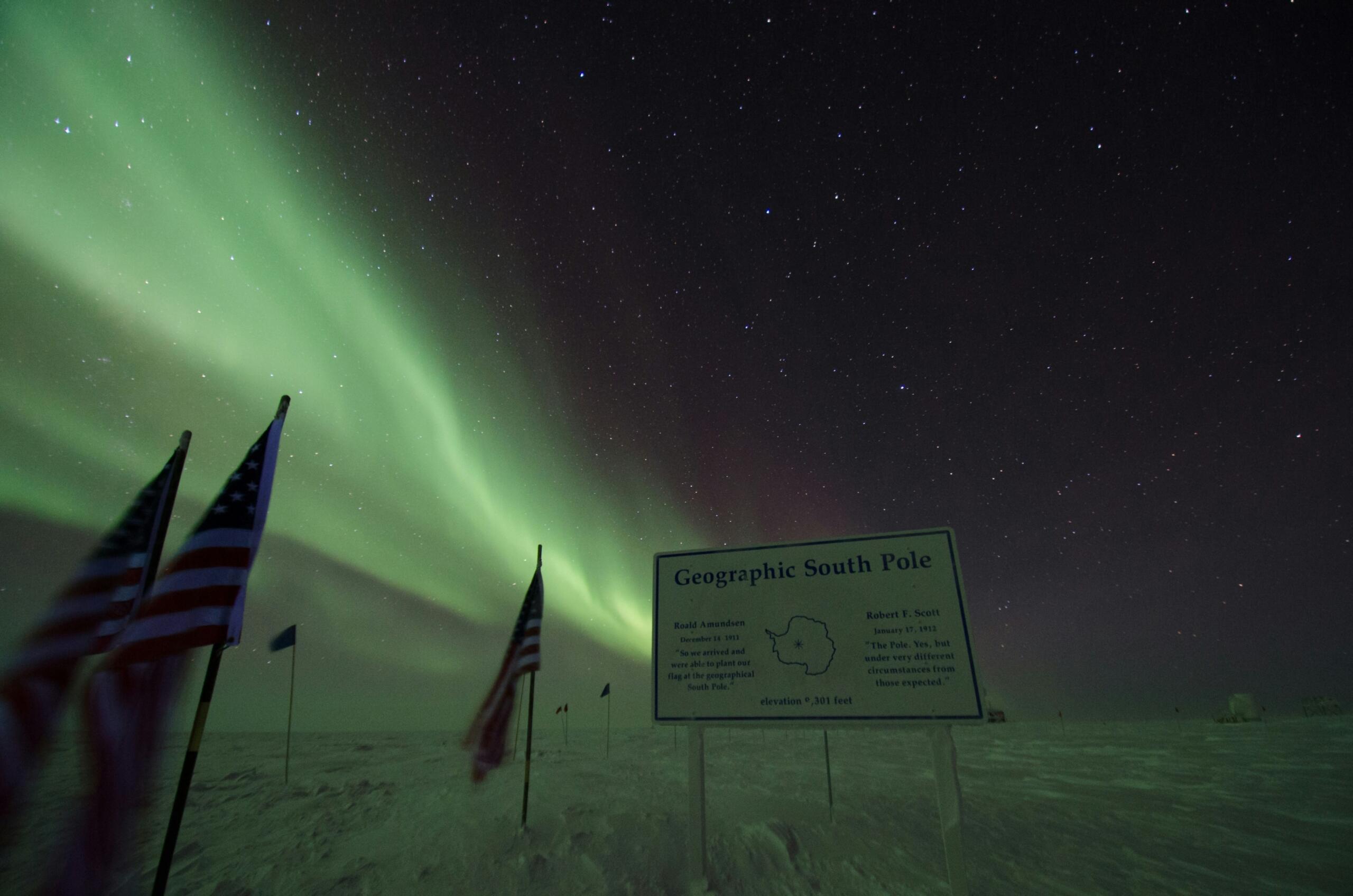 Virmalised lõunapoolkeral ehk aurora australis