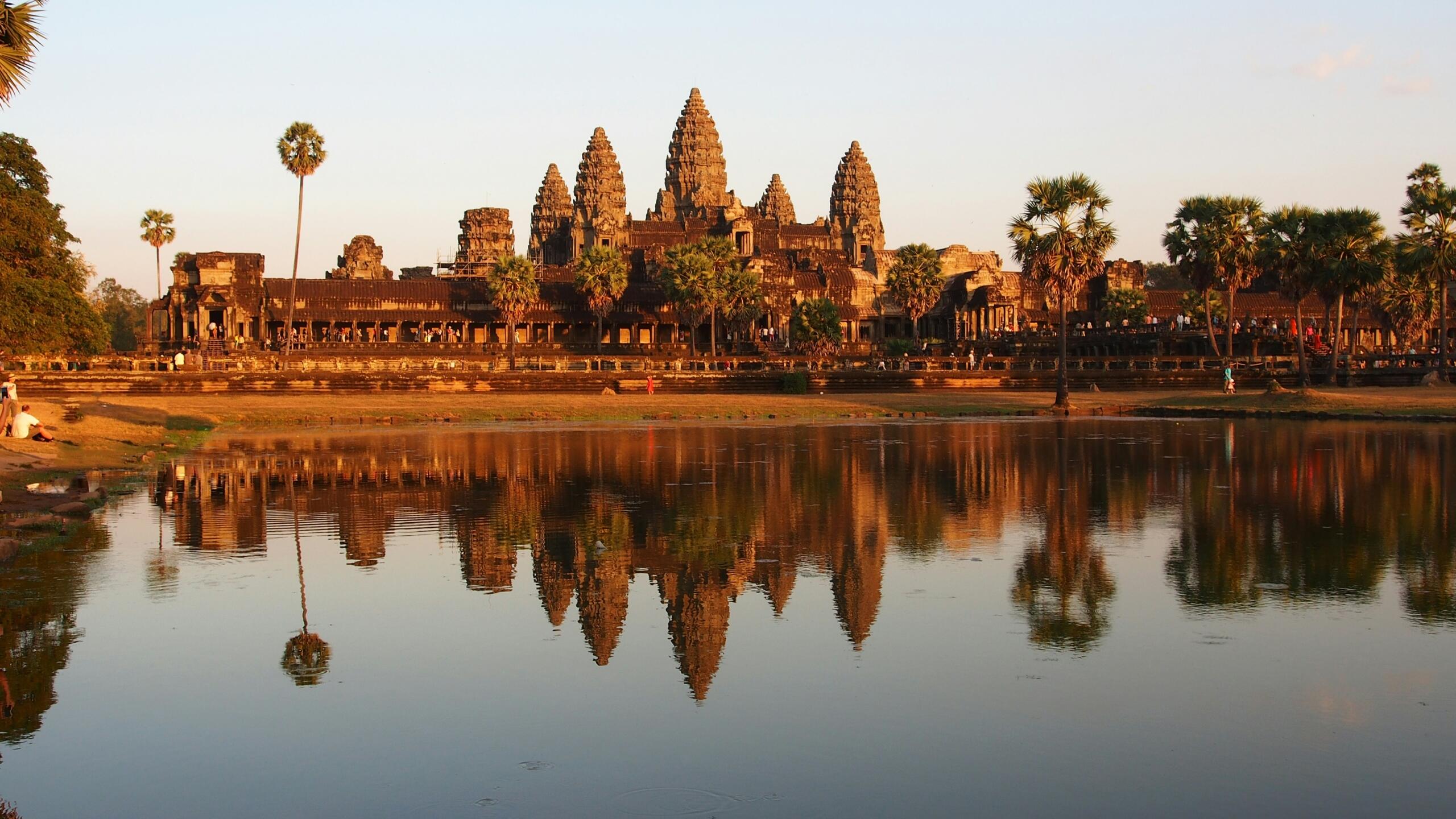 Angkor Wat tempel Kambodžas