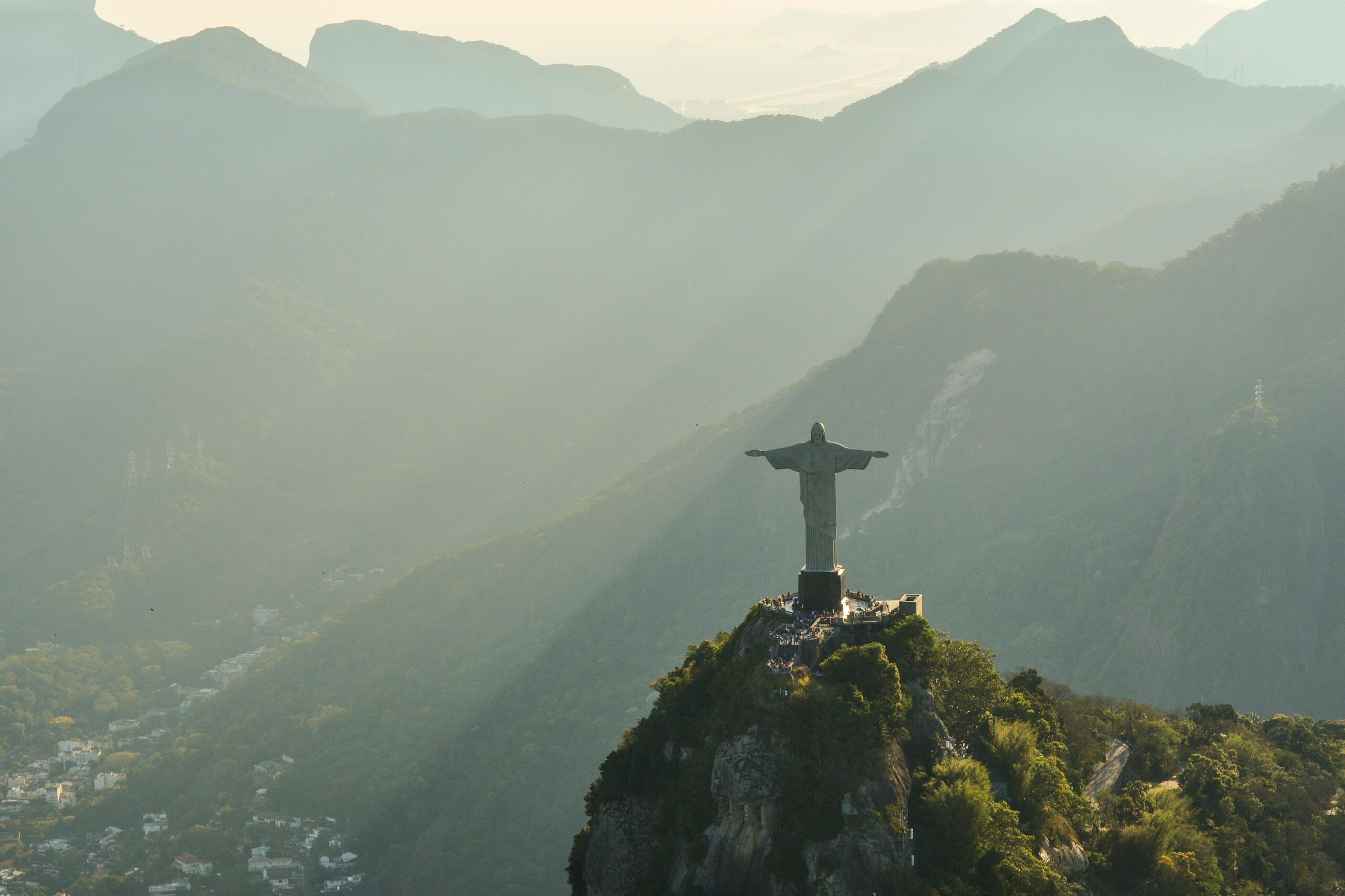 Lunastaja Kristuse monument Rio de Janeiros