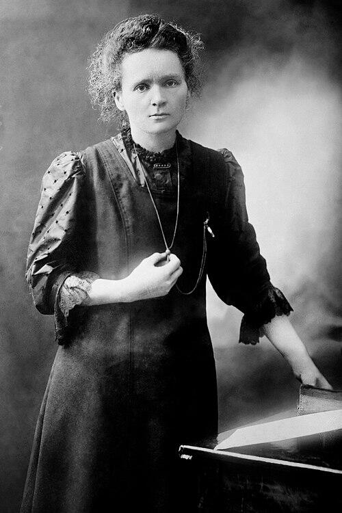 Marie Curie portree