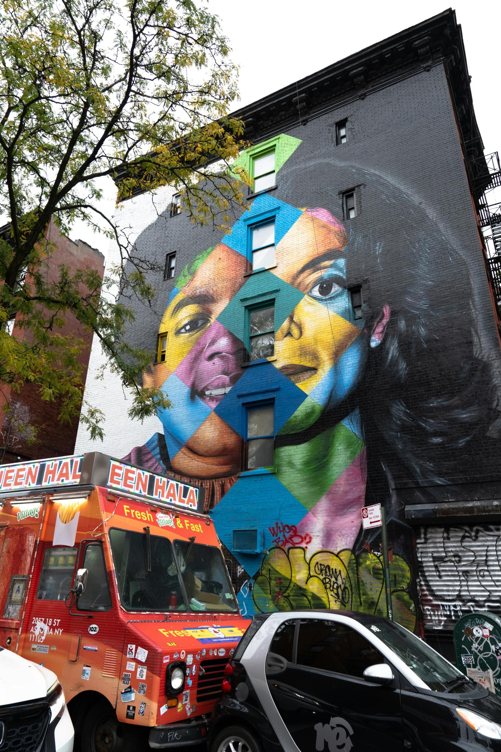 Michael Jacksoni seinamaal New Yorgis