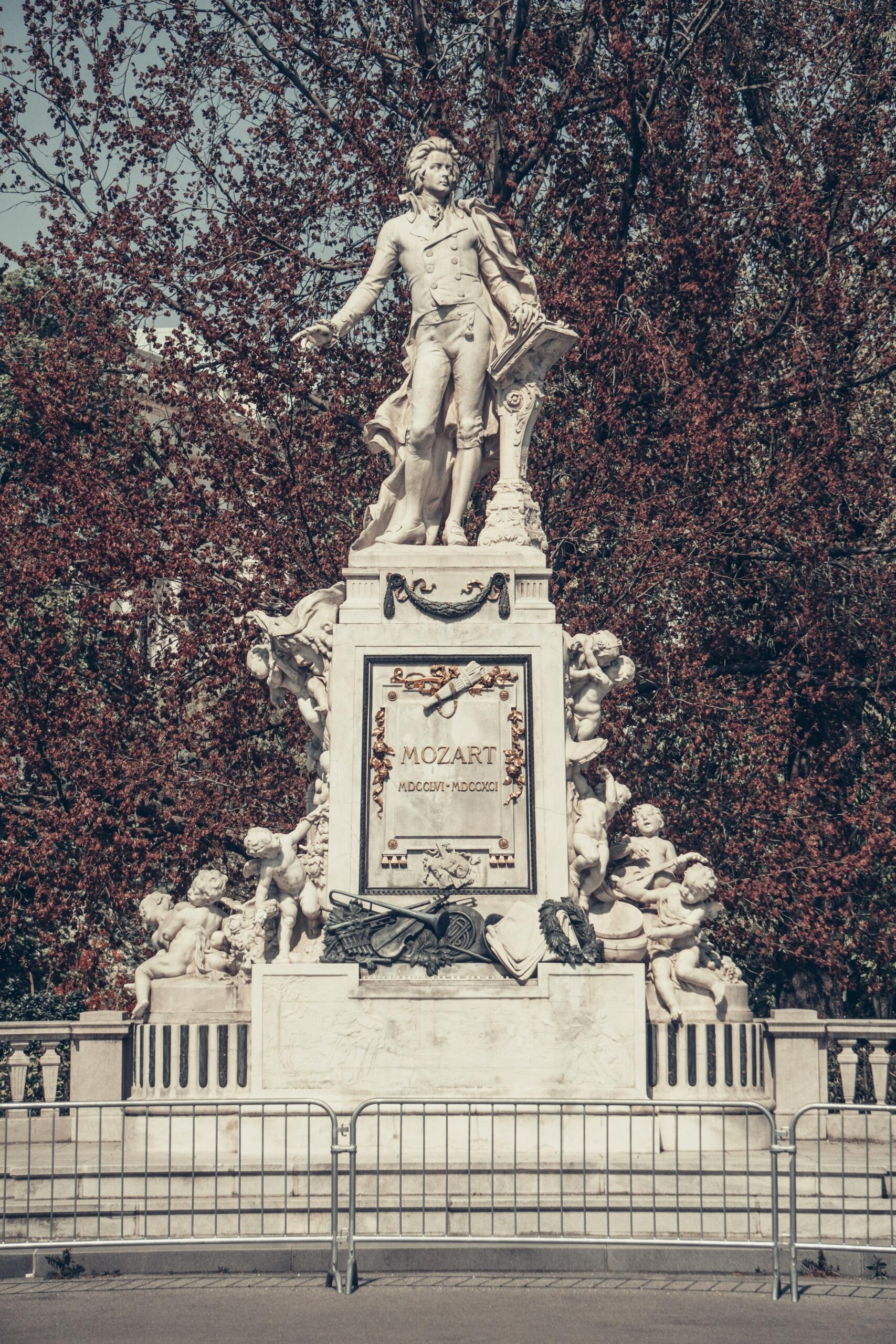 Wolfgang Amadeus Mozarti kuju Viinis