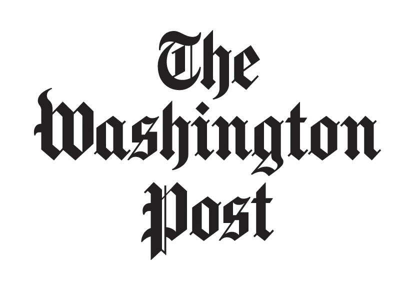 El texto en letra gótica sobre fondo blanco reza «The Washington Post», un elemento emblemático de un periódico tradicional que transmite autoridad y credibilidad.