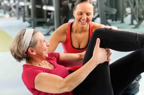 Ejercicios personalizados con un entrenador personal