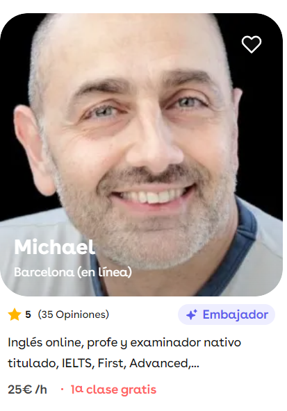 Profesor de inglés