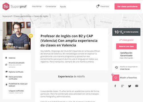 Consulta las páginas web.
