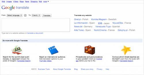 Traductor de Google