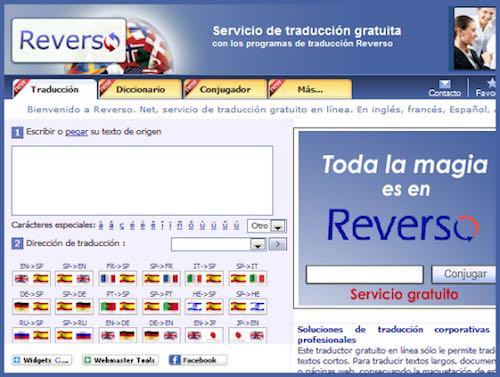 Traducir a través de internet