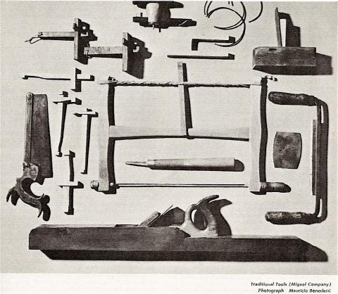Herramientas necesarias para cambiar el juego de cuerdas.