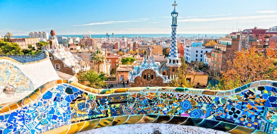 Vista de la ciudad de Barcelona