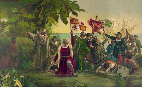 El descubrimiento de América por el genovés.