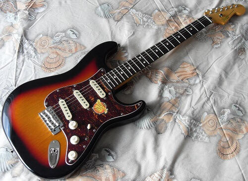 Modelo de guitarra eléctrica squier