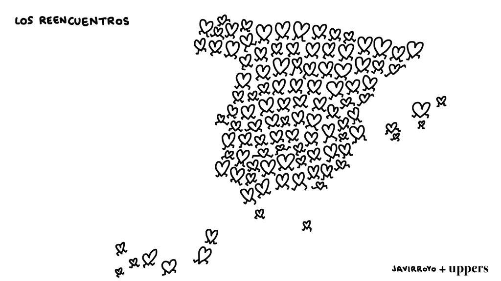 Viñetas en periódicos.