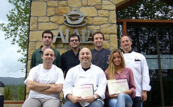 Clases de cocina en la escuela Aiala