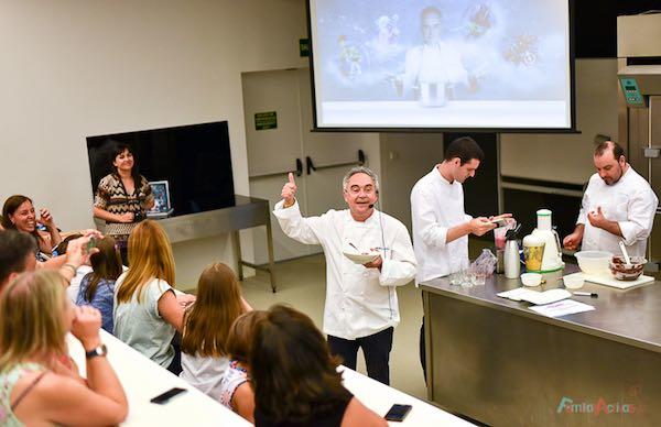 Clases de cocina en el Bulli