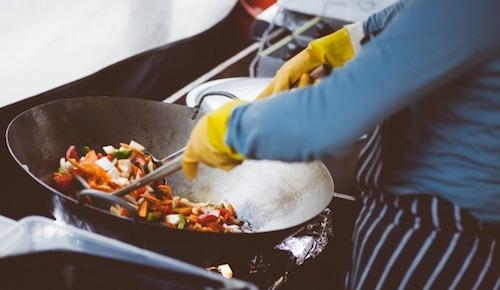 Recetas asiáticas hechas en wok.