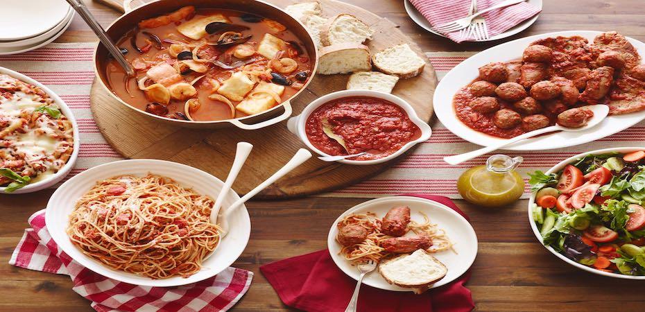 La cocina italiana para Dummies.