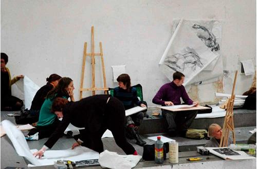 los talleres de dibujo pondran a tu disposicion todo el material que necesites