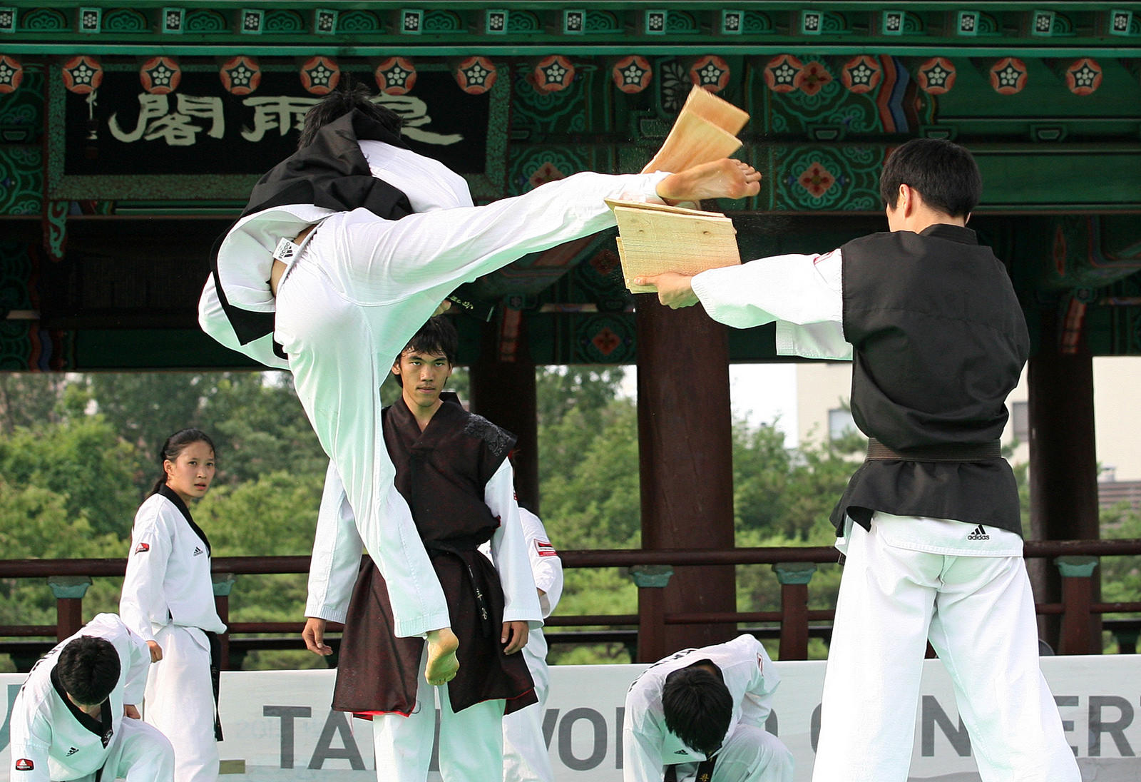 aprende taekwondo y chino al mismo tiempo