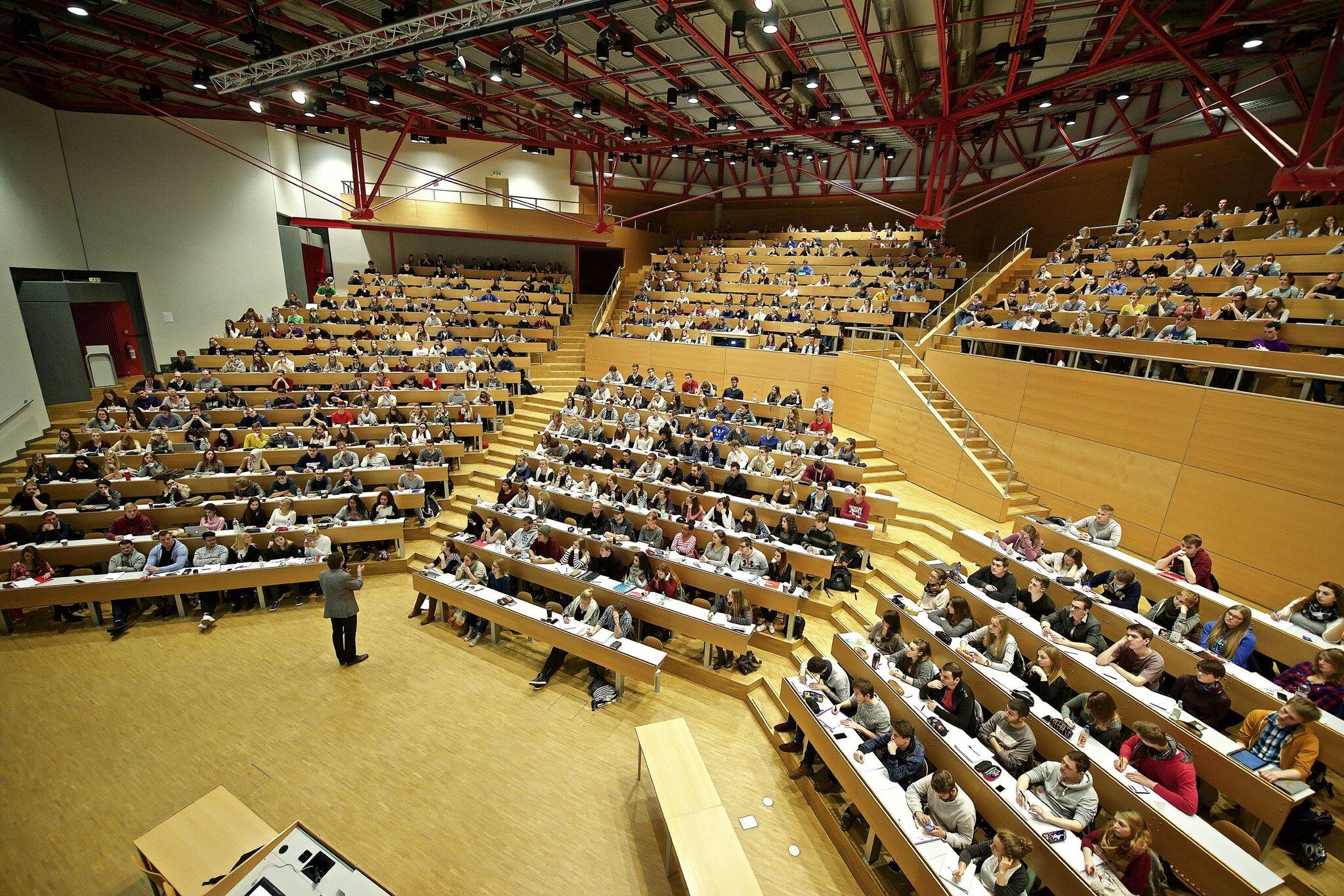 Clases en la universidad de Constanza.