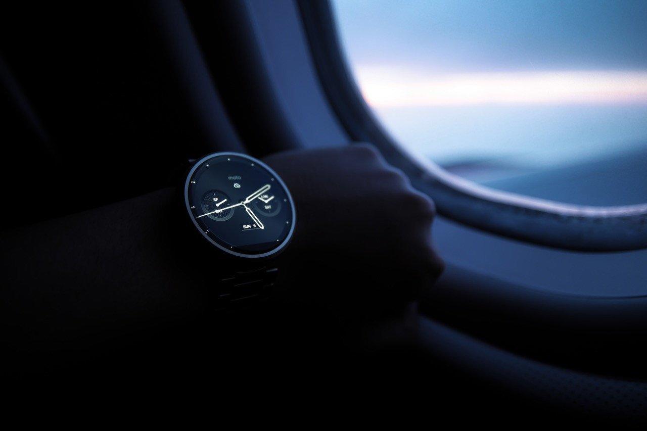 Entrenar con un reloj inteligente.