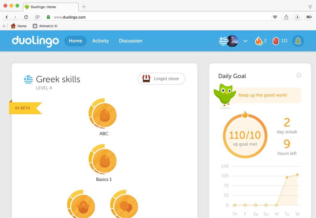 Mejora tu nivel de idiomas con todas las herramientas a tu alcance.
