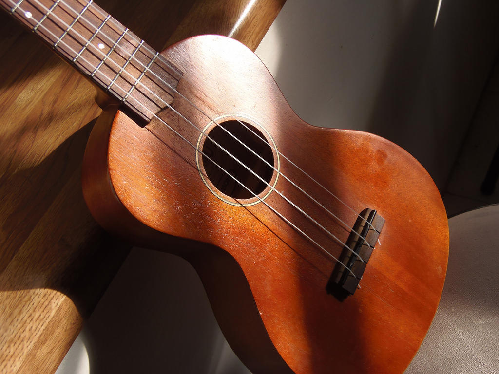 Quiero saber tocar el ukelele.