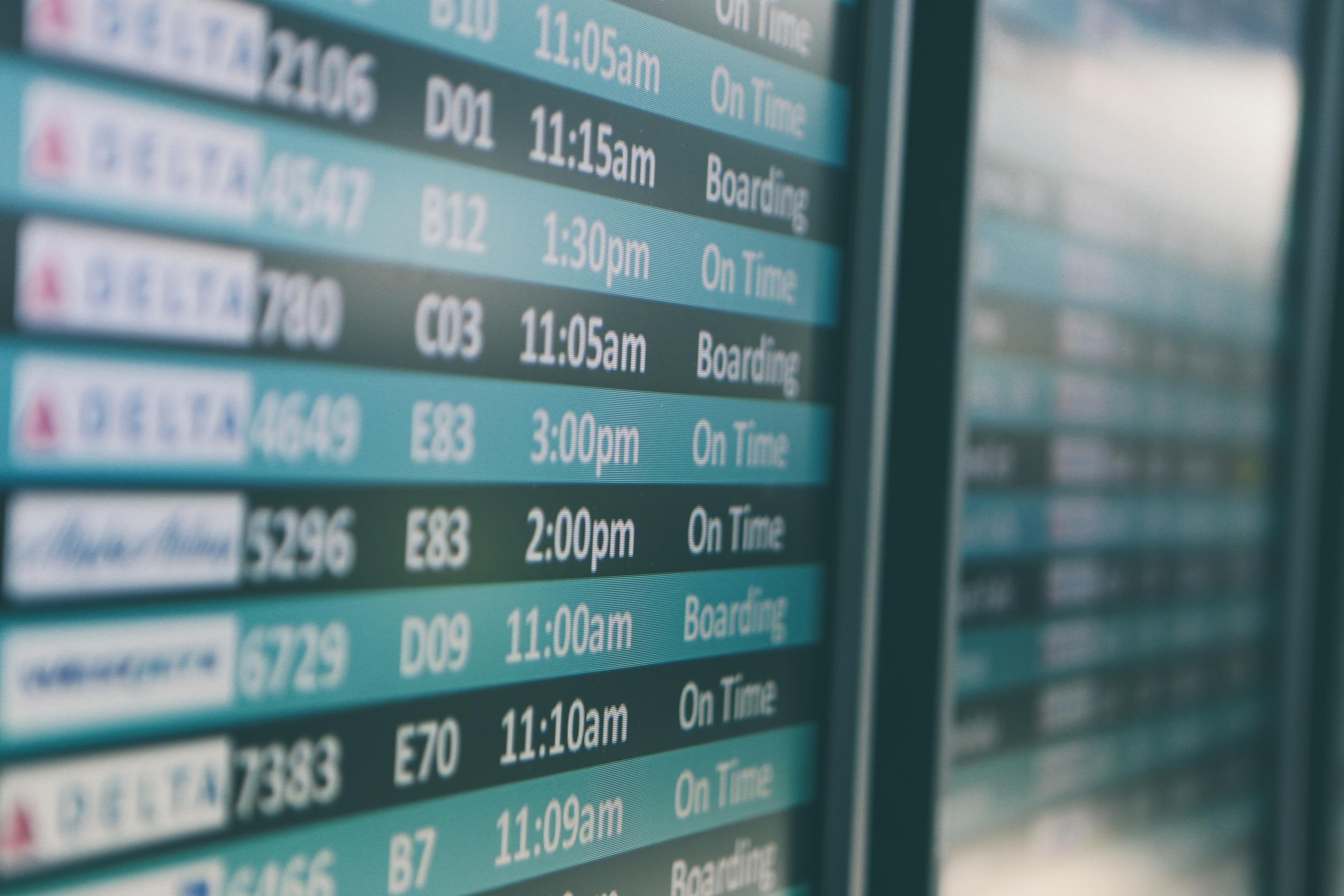 Prepara tu viaje con tiempo para evitar los imprevistos de última hora.