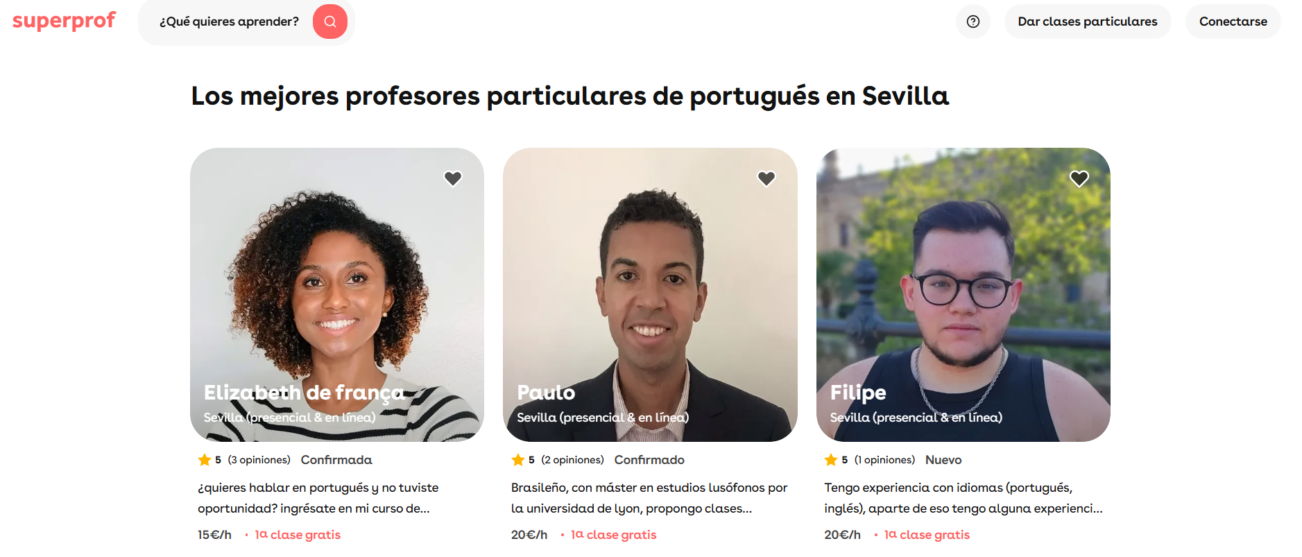 Web de Superprof España