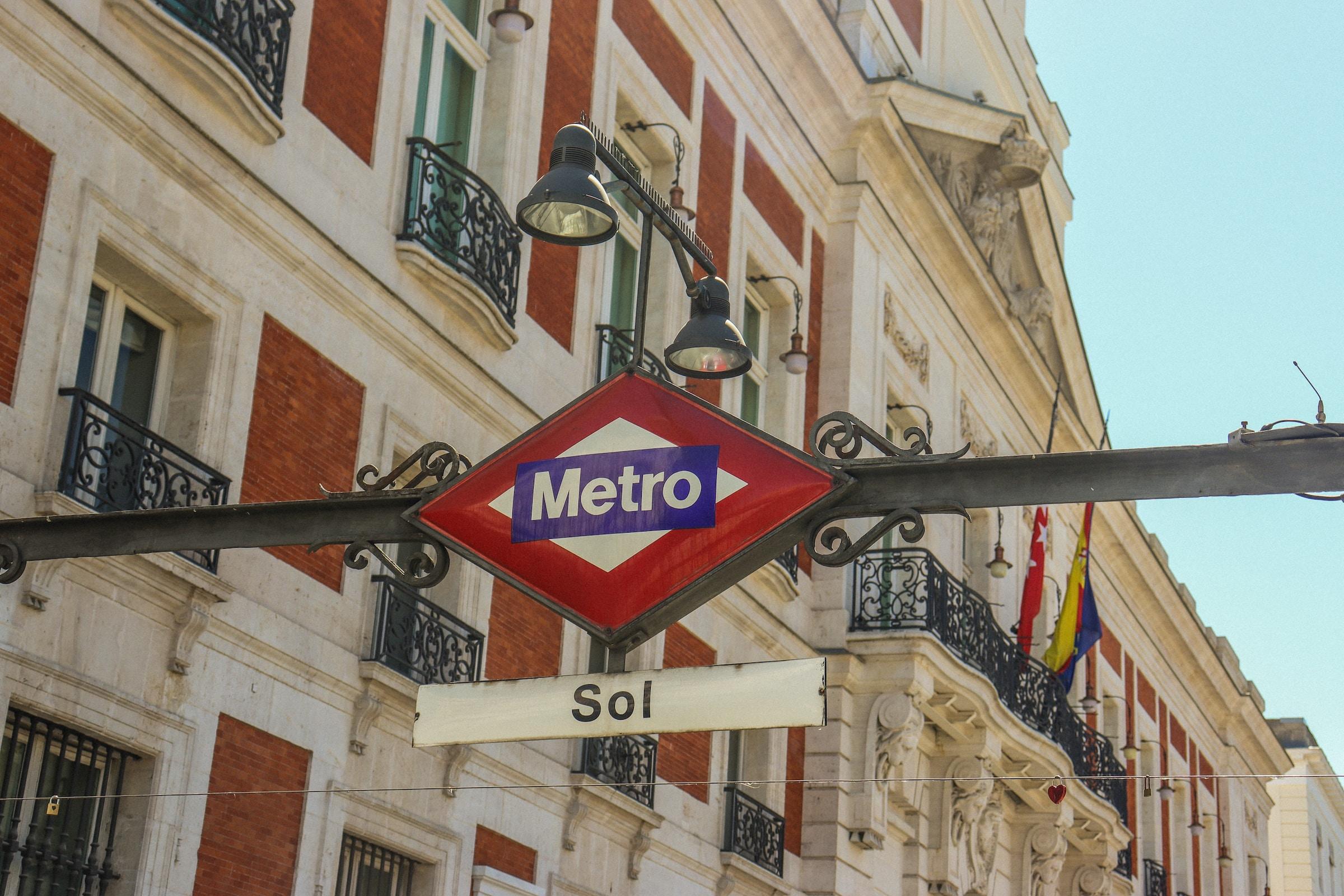 Metro de Madrid.