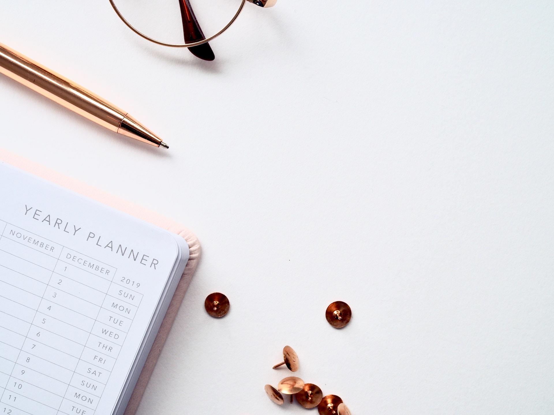 Calendario planner.
