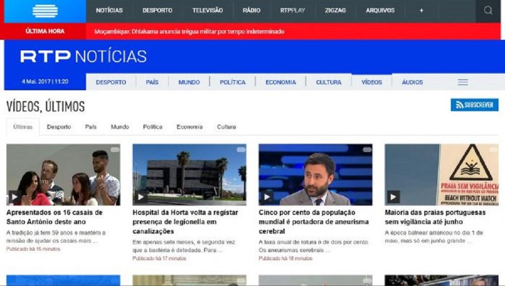Ver noticias en portugués