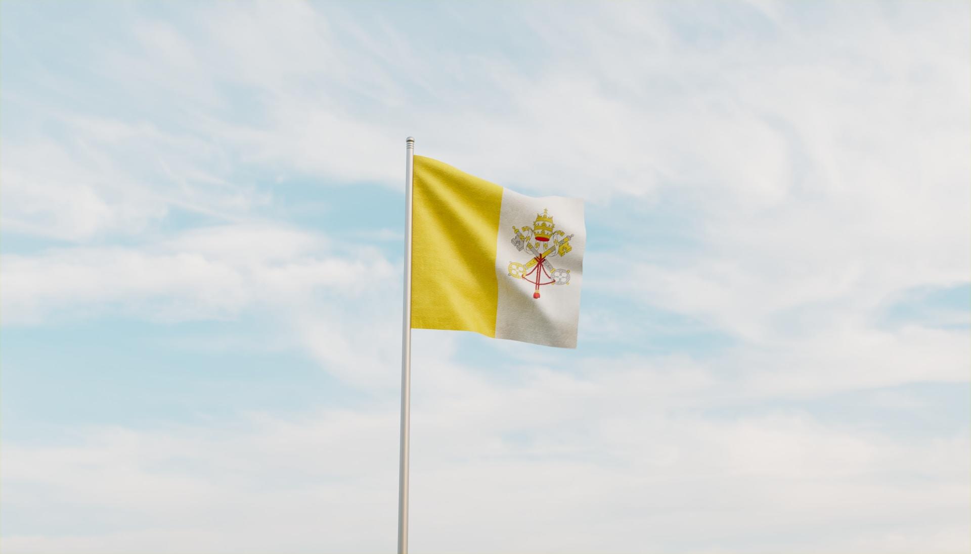 Bandera de la Ciudad del Vaticano