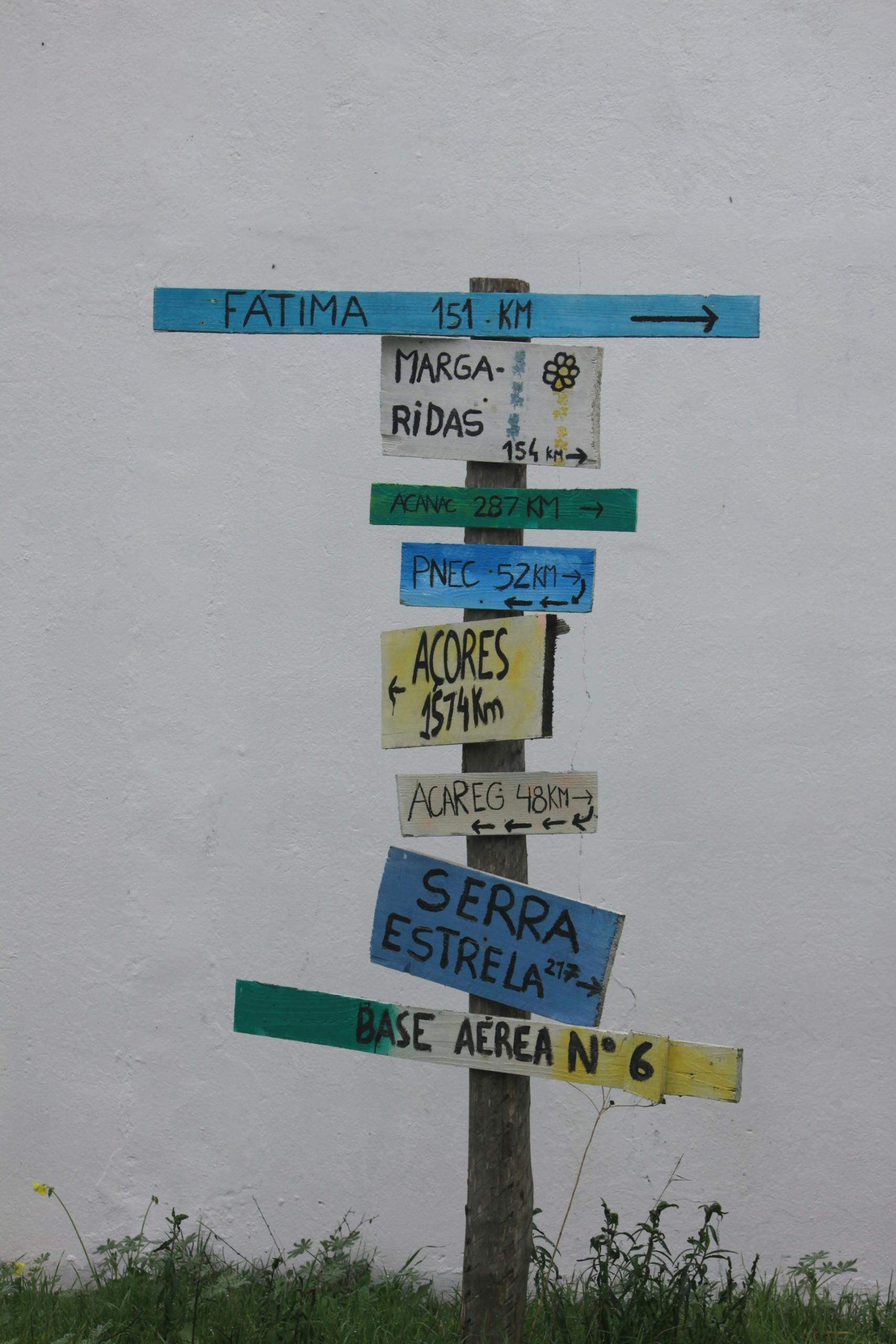 Indicaciones en portugal