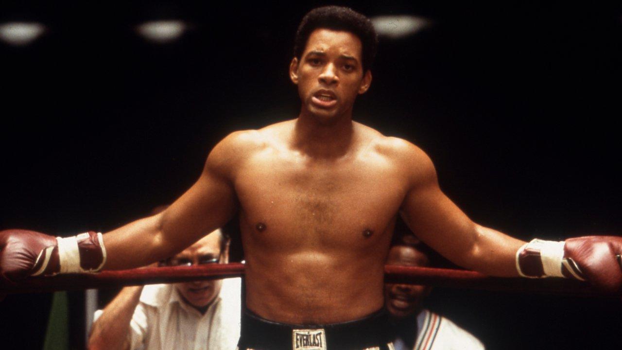 Will Smith protagonizando a M. Ali.