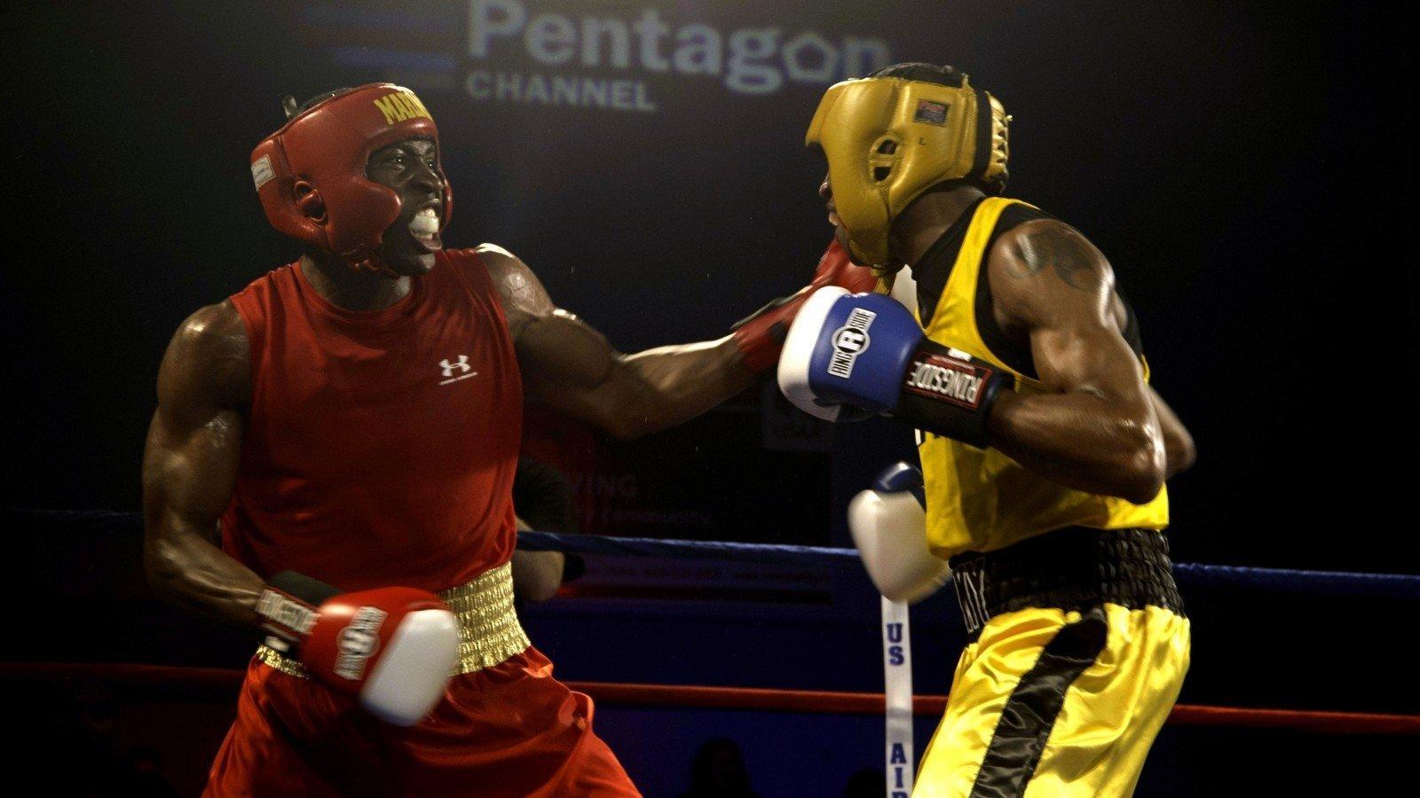 Boxeadores inspiradores.
