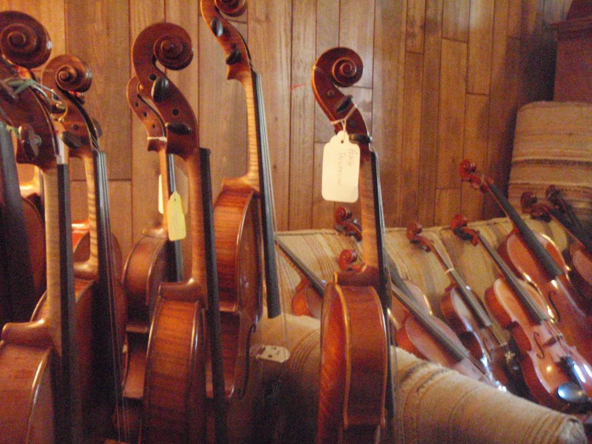 Comprar un violín.