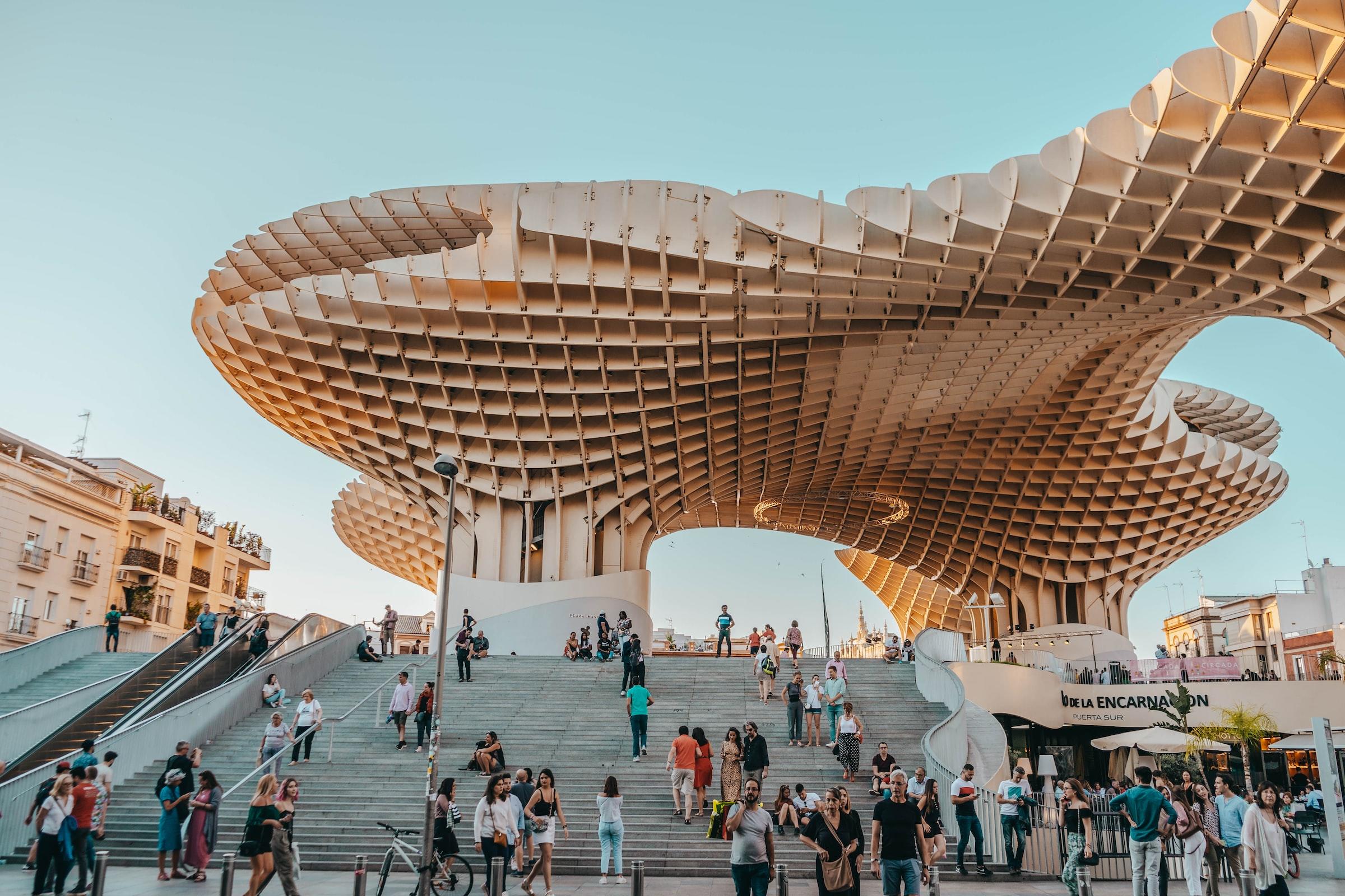 Monumento de Calatrava en Sevilla.
