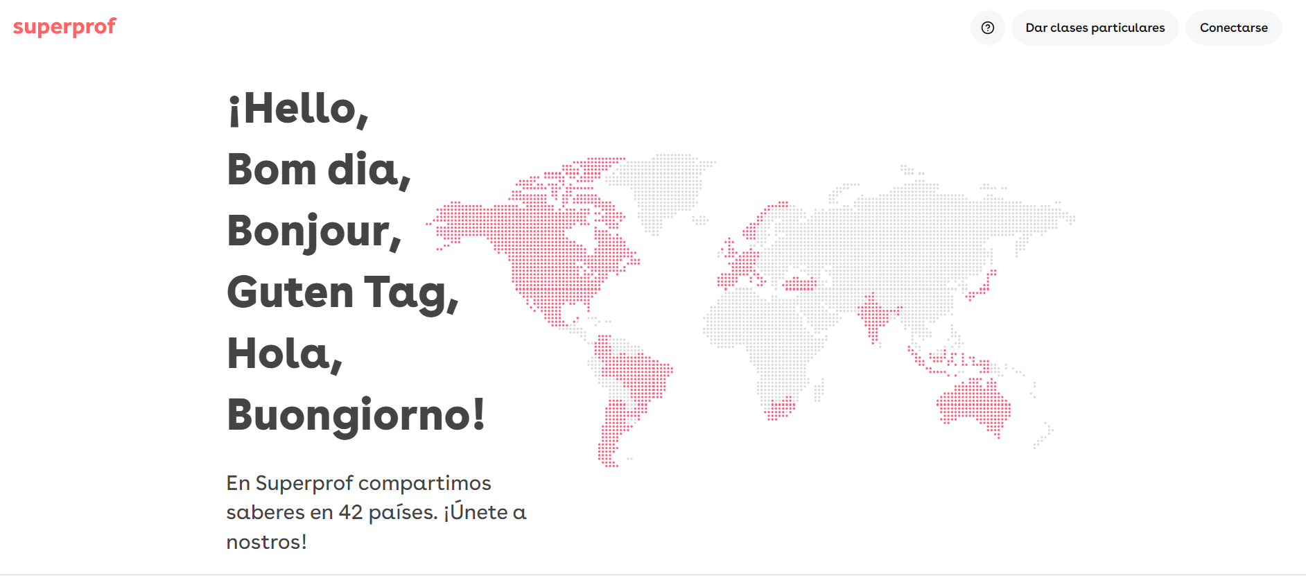 Superprof en el mundo.